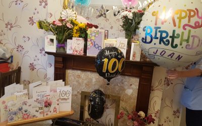 Glenfield Woodlands Resident Celebrates 100th Birthday