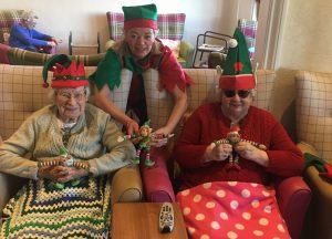 Elf Day at Hollybank Care home