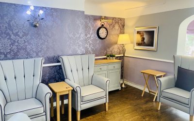 Our care home WELLFIELD had a Lounge Makeover…