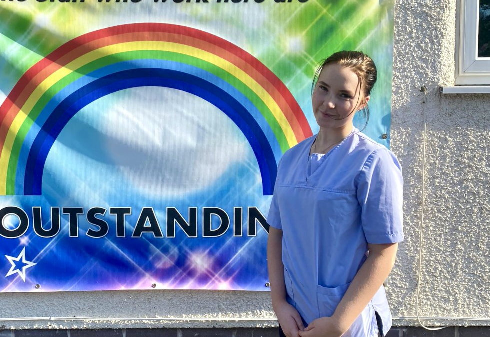 Choosing a career in care Q&A with Amelia, one of our youngest Care Assistants