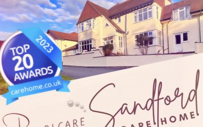 Sandford wins prestigious Carehome.co.uk award 🏆