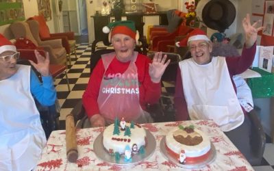 Christmas Cake competition at the Old Rectory!