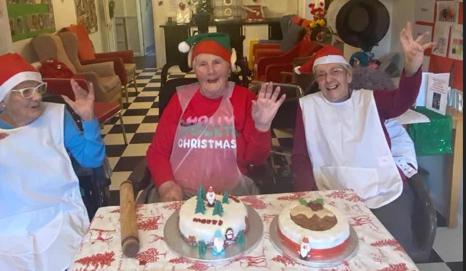 Christmas Cake competition at the Old Rectory!