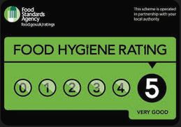 Gedling celebrates 5* food hygiene rating